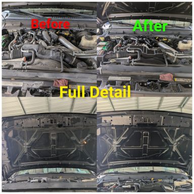 FULL DETAIL ENGINE CLEAN